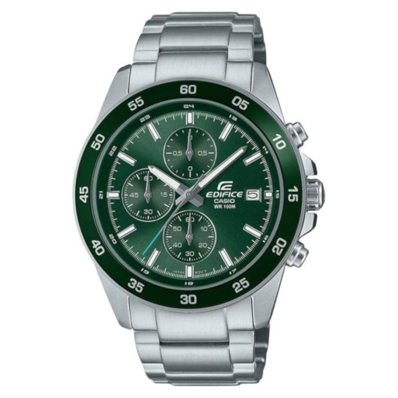Casio Edifice Silver Stainless Steel Bracelet Chronograph EFR-526D-3AVUEF Casio Edifice Silver Stainless Steel Bracelet Chronograph EFR-526D-3AVUEF