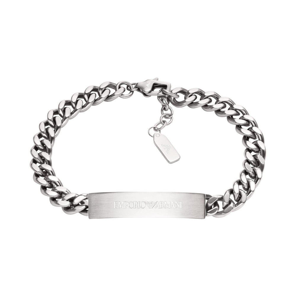 EMPORIO ARMANI EAGLE LOGO ΒΡΑΧΙΟΛΙ ΑΠΟ ΑΝΟΞΕΙΔΩΤΟ ΑΤΣΑΛΙ EGS3304040 EMPORIO ARMANI EAGLE LOGO ΒΡΑΧΙΟΛΙ ΑΠΟ ΑΝΟΞΕΙΔΩΤΟ ΑΤΣΑΛΙ EGS3304040