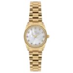 Ferro Crystals Gold Stainless Steel Bracelet FL21812A-B