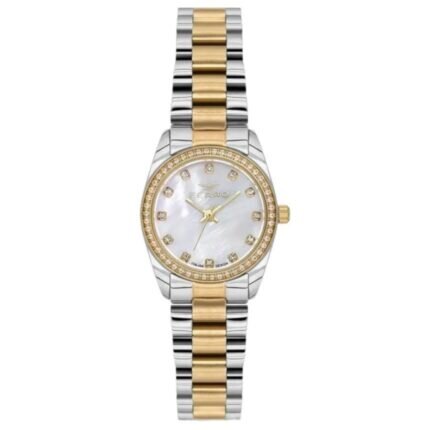 Ferro Crystals Two Tone Stainless Steel Bracelet FL21812A-D