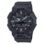 Casio G-Shock Dual Time Chronograph Black Rubber Strap GA-010-1A1ER