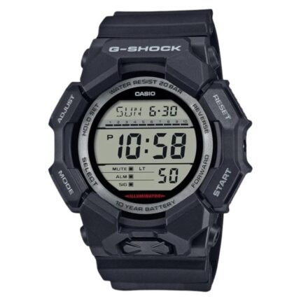 Casio G-Shock Dual Time Chronograph Black Rubber Strap GD-010-1ER