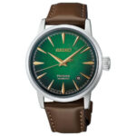 Seiko Presage Automatic Cocktail Time Brown Leather Strap HCB002J1