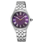 Seiko Conceptual Edo purple 145th Anniversary Limited Edition Silver Stainless Steel Bracelet HGH004P1