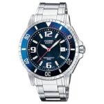 Casio Collection Silver Stainless Steel Bracelet MTD-1053D-2AV