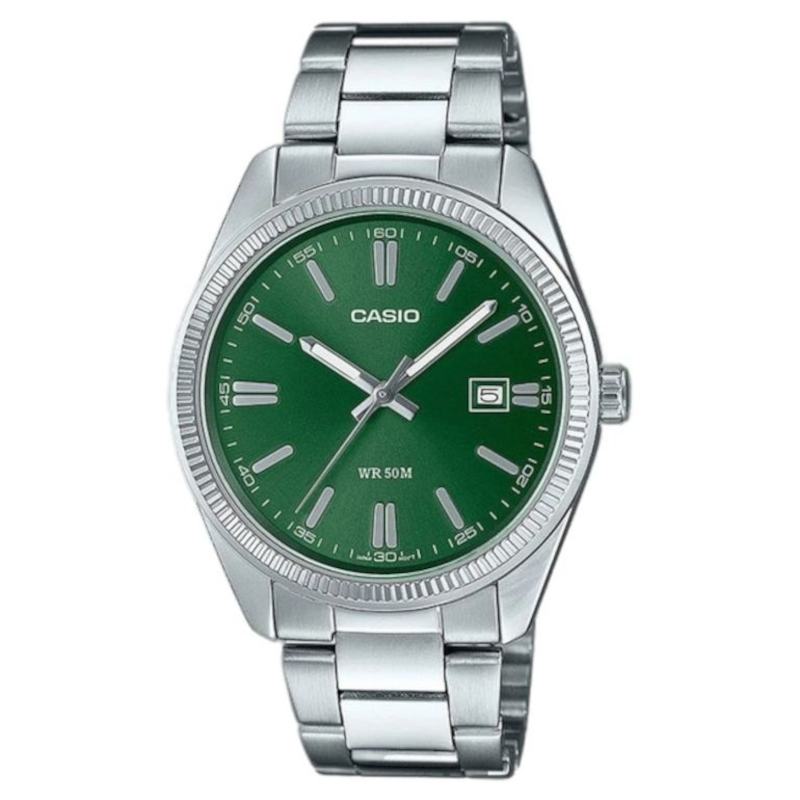 Casio Collection Silver Stainless Steel Bracelet MTP-1302PD-3AVEF