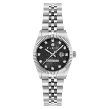 Philipp Plein Date Superlative Silver Stainless Steel Bracelet PWNFA0125
