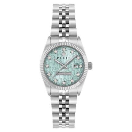 Philipp Plein Date Superlative Lady Silver Stainless Steel Bracelet PWNFA0225