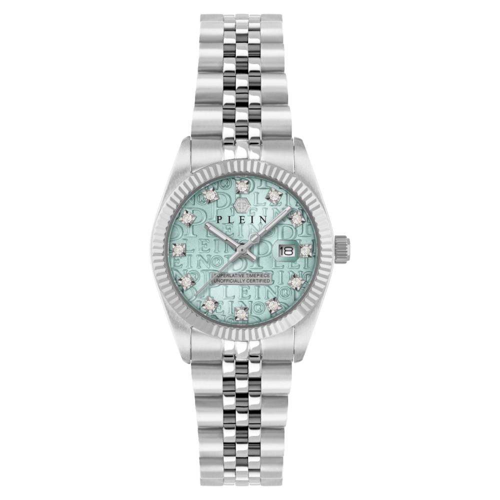 Philipp Plein Date Superlative Lady Silver Stainless Steel Bracelet PWNFA0225