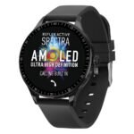Reflex Active Spectra Black Rubber Strap Smartwatch RA-SP-300R-01