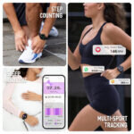 Reflex Active Spectra Black Rubber Strap Smartwatch RA-SP-300R-01