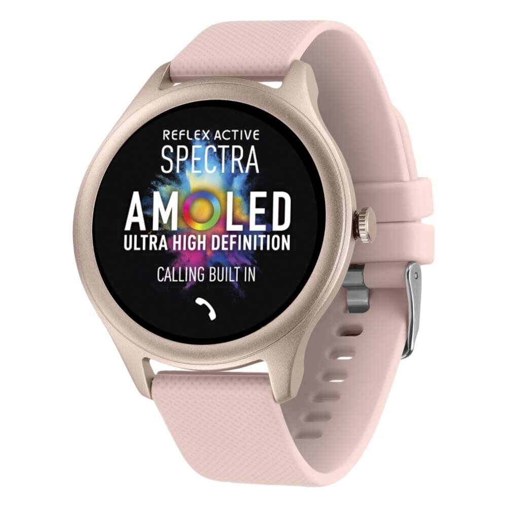 Reflex Active Spectra Pink Rubber Strap Smartwatch RA-SP-300R-02 Reflex Active Spectra Pink Rubber Strap Smartwatch RA-SP-300R-02