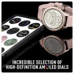 Reflex Active Spectra Pink Rubber Strap Smartwatch RA-SP-300R-02