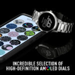 Reflex Active Series 31 Silver Stainless Steel Bracelet Smartwatch RA31-4093