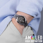 Reflex Active Series 31 Silver Stainless Steel Bracelet Smartwatch RA31-4093