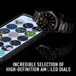 Reflex Active Series 31 Black Stainless Steel Bracelet Smartwatch RA31-4094