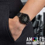 Reflex Active Series 31 Black Stainless Steel Bracelet Smartwatch RA31-4094