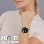 Reflex Active Series 31 Gold Stainless Steel Bracelet Smartwatch RA31-4100