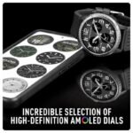 Reflex Active Sea Venture Black Rubber Strap Smartwatch RA400R-5ATM-02