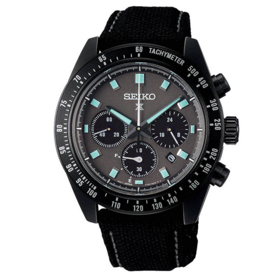 Seiko Prospex Speedtimer "Night Vision" Solar Chronograph Black Synthetic Strap SSC923P1 Seiko Prospex Speedtimer "Night Vision" Solar Chronograph Black Synthetic Strap SSC923P1
