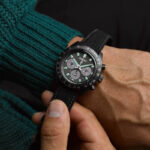 Seiko Prospex Speedtimer "Night Vision" Solar Chronograph Black Synthetic Strap SSC923P1