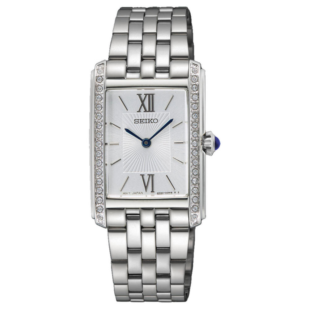 Seiko Conceptual Crystals Silver Stainless Steel Bracelet SWR091P1Q Seiko Conceptual Crystals Silver Stainless Steel Bracelet SWR091P1