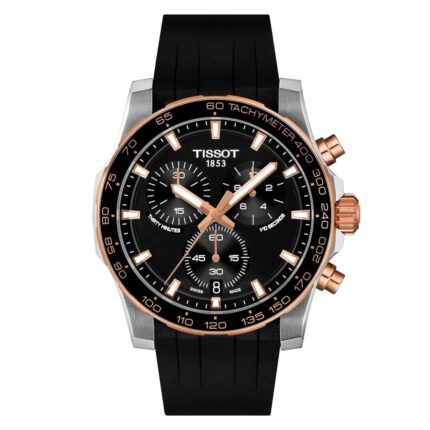 Tissot Supersport Chrono Black Rubber Strap Chronograph T1254172705100