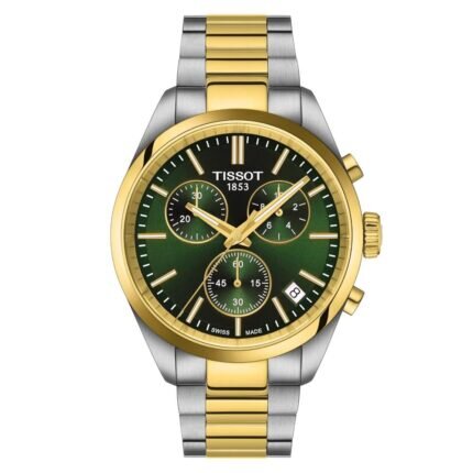 Tissot T-Classic PR 100 Two Tone Stainless Steel Bracelet Chronograph T1504172209100