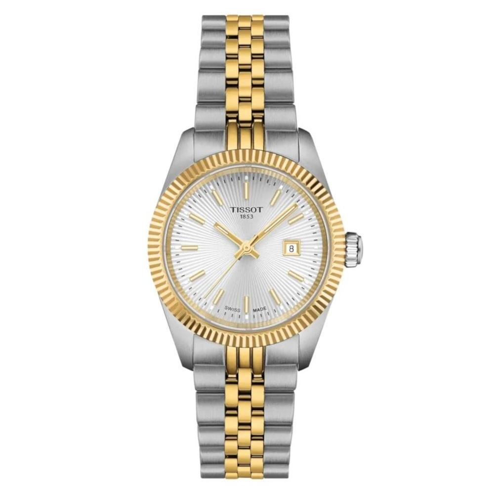 Tissot T-Classic Ballade Two Tone Stainless Steel Bracelet T1560102203100 Tissot T-Classic Ballade Two Tone Stainless Steel Bracelet T1560102203100