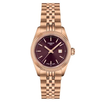 Tissot T-Classic Ballade Rose Gold Stainless Steel Bracelet T1560103337100