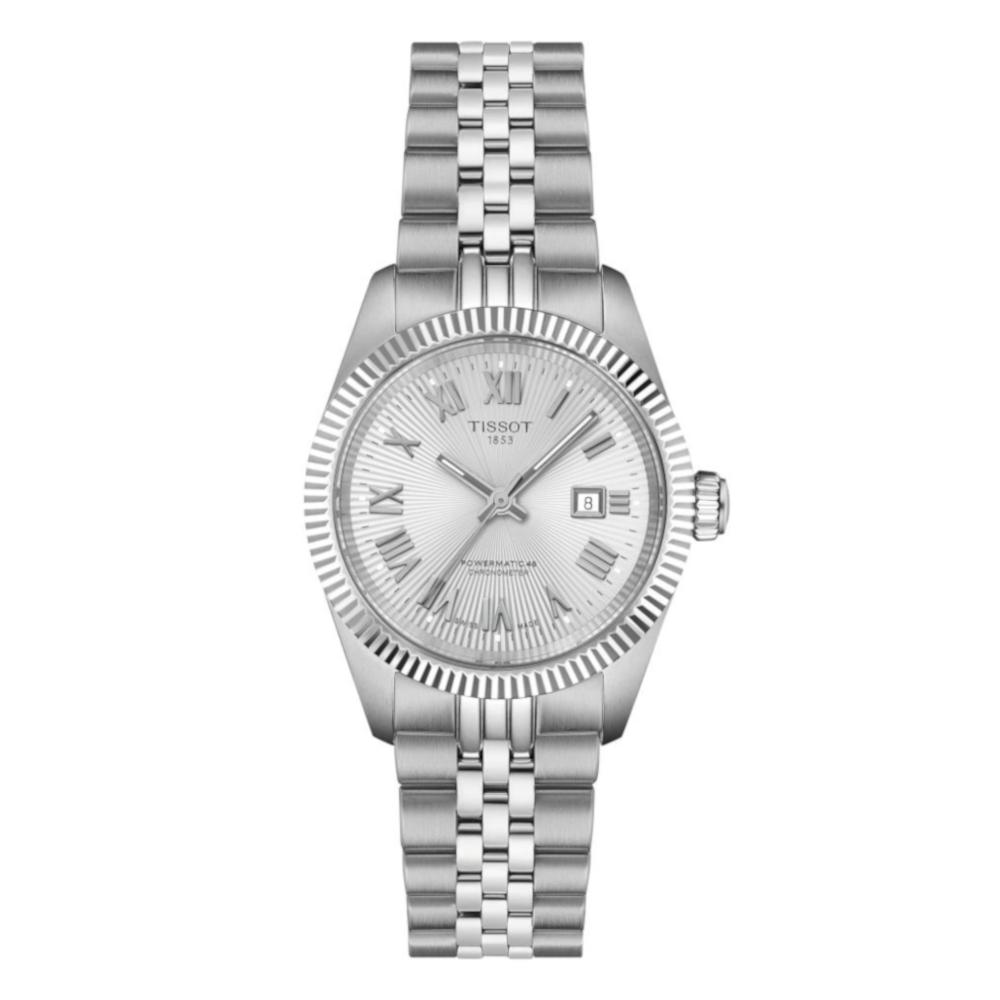 Tissot T-Classic Ballade Powermatic 48 COSC Automatic Silver Stainless Steel Bracelet T1562081103300