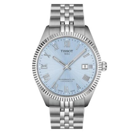 Tissot T-Classic Ballade Powermatic 80 COSC Automatic Silver Stainless Steel Bracelet T1564081135300