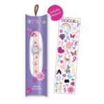 Tikkers Butterfly Pink Silicone Strap TK0206