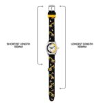 Tikkers 3D Digger Black Silicone Strap TK0213