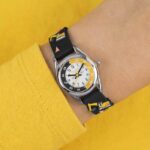 Tikkers 3D Digger Black Silicone Strap TK0213