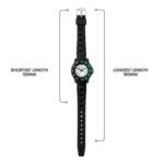 Tikkers Black Silicone Strap TK0215