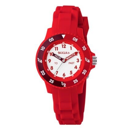 Tikkers Red Silicone Strap TK0216