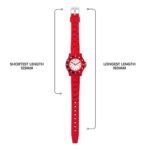 Tikkers Red Silicone Strap TK0216