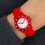 Tikkers Red Silicone Strap TK0216
