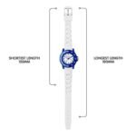 Tikkers White Silicone Strap TK0217