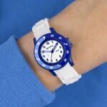 Tikkers White Silicone Strap TK0217