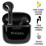 Tikkers Series 13 Black Silicone Strap Smartwatch & Earbuds Set TKS13-0032-SET