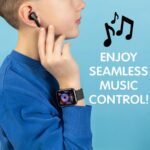 Tikkers Series 13 Black Silicone Strap Smartwatch & Earbuds Set TKS13-0032-SET